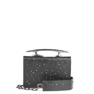 Чёрная сумка с верхней ручкой Zar Swarovski, код товара 65351