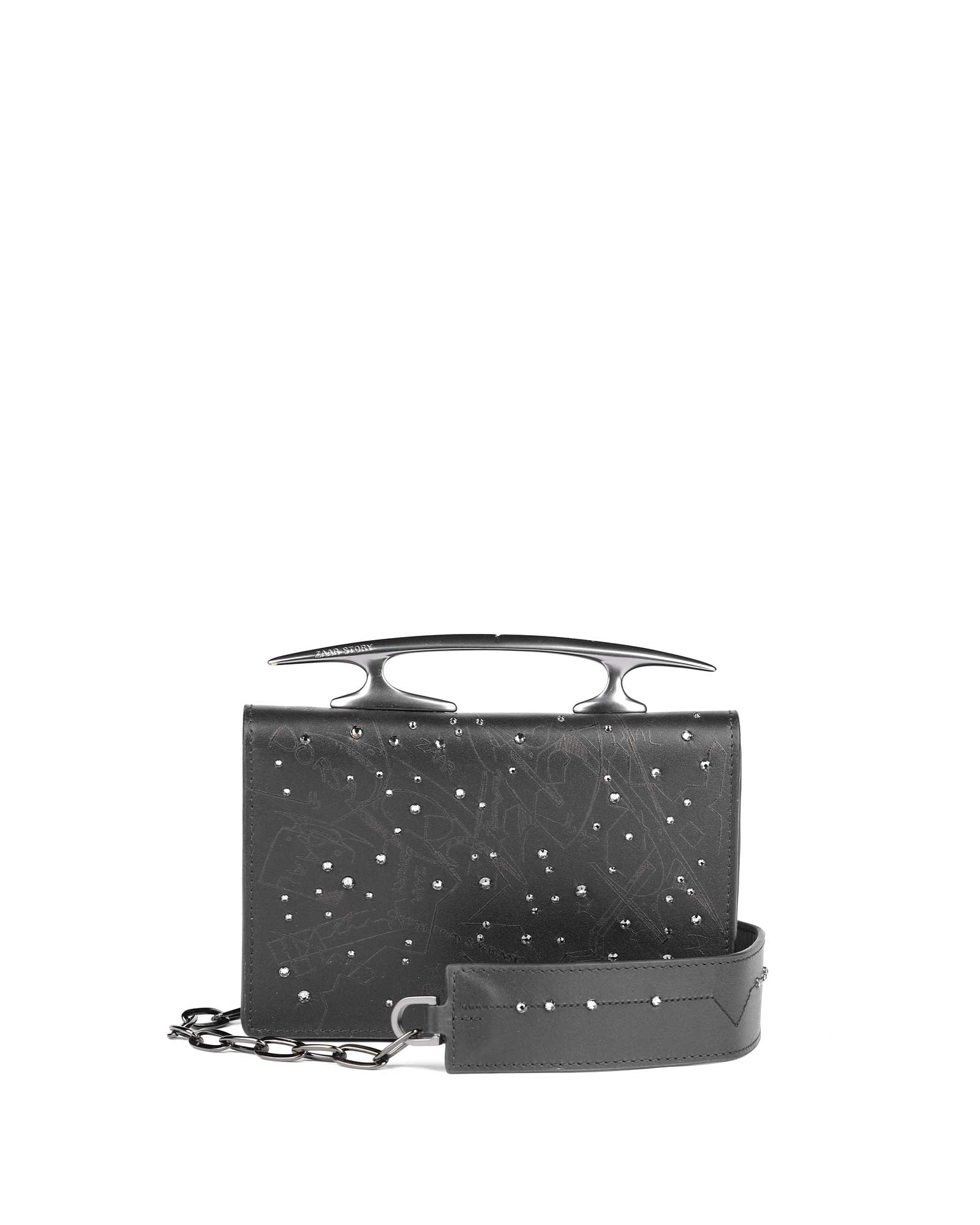 Сумка Zar Swarovski — чёрная сумка | YA PERS - Image 8